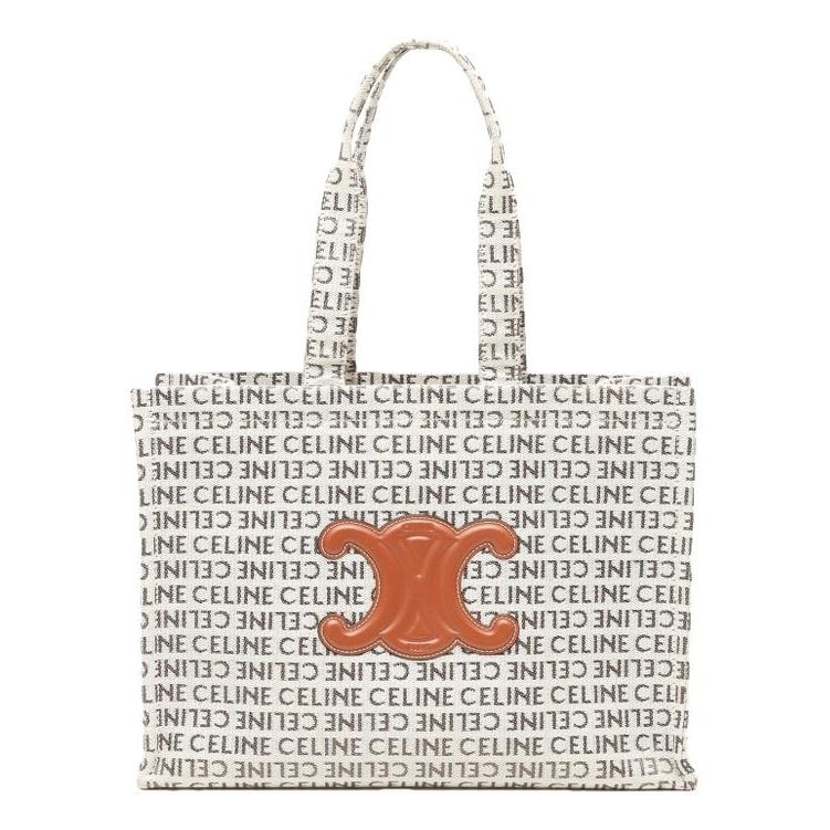 Cabas leather tote