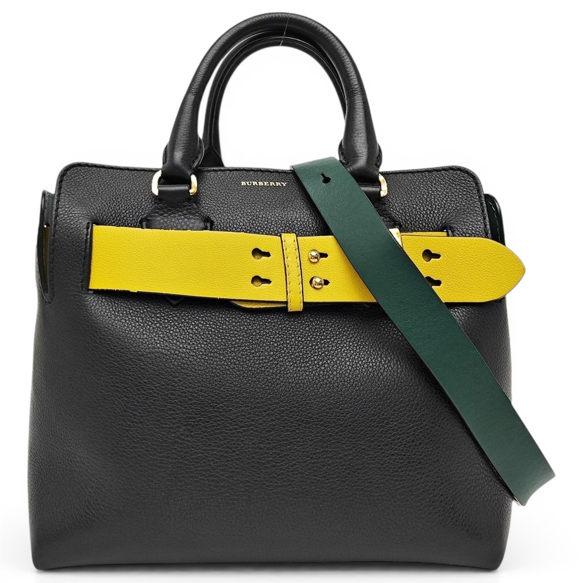 The Belt leather handbag