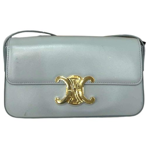 Triomphe Long leather handbag