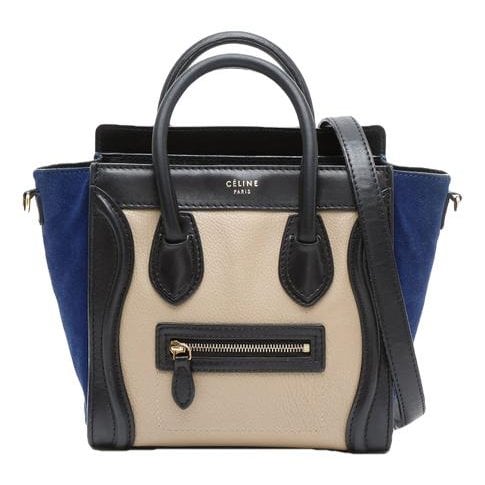 Nano Luggage leather handbag