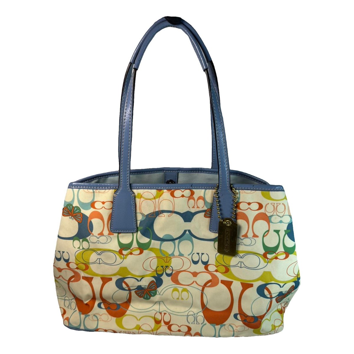 CITY ZIP TOTE cloth handbag