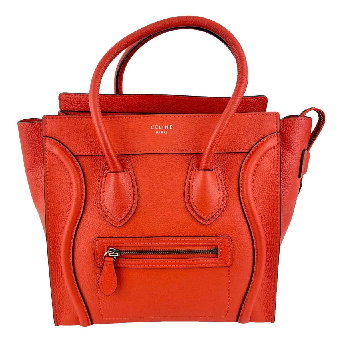 Luggage leather handbag
