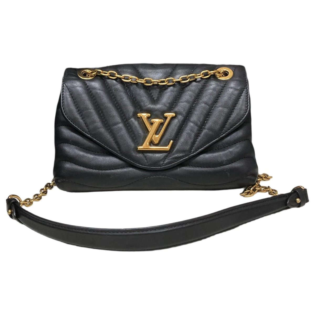 Multi-Pochette New Wave leather crossbody bag