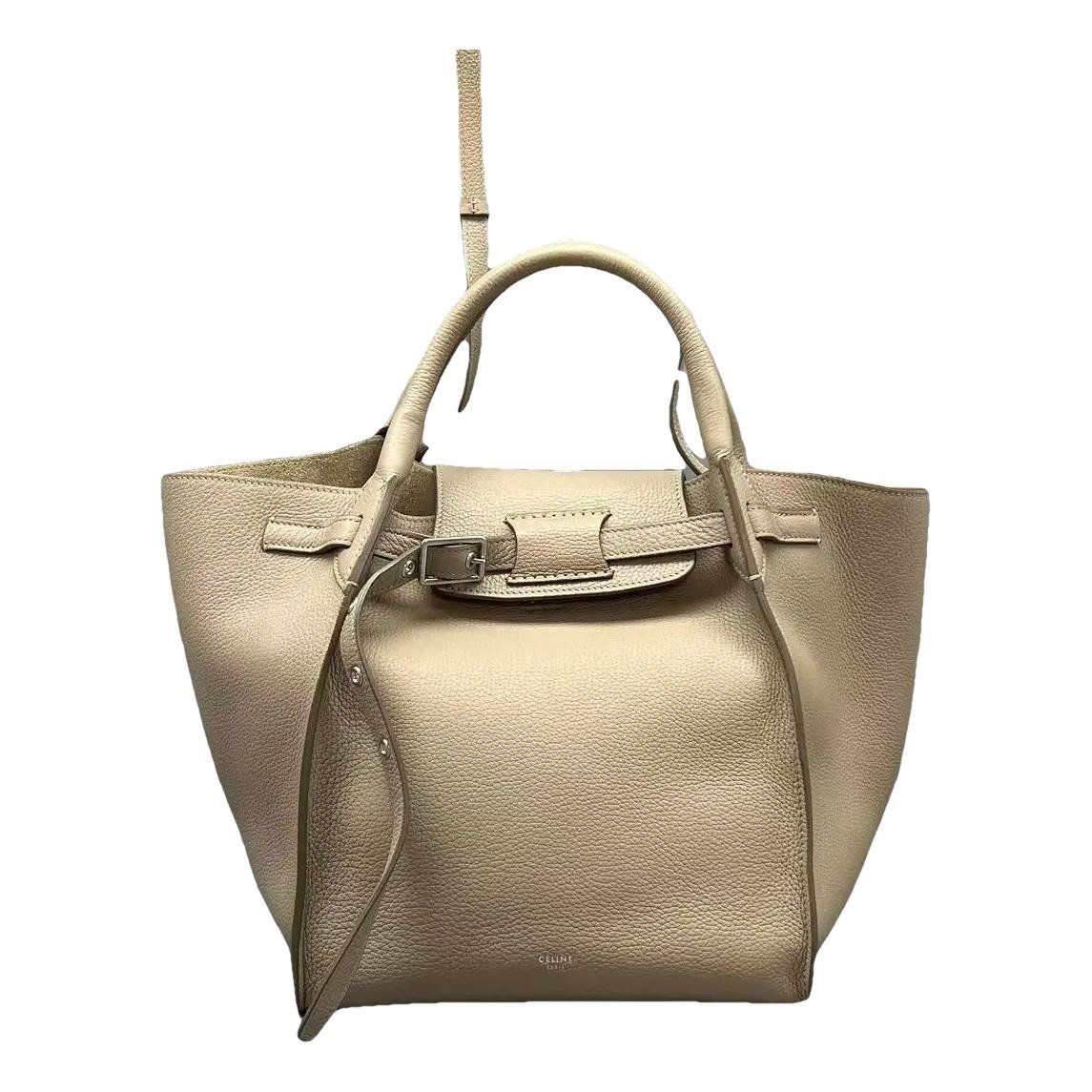 Big Bag leather handbag