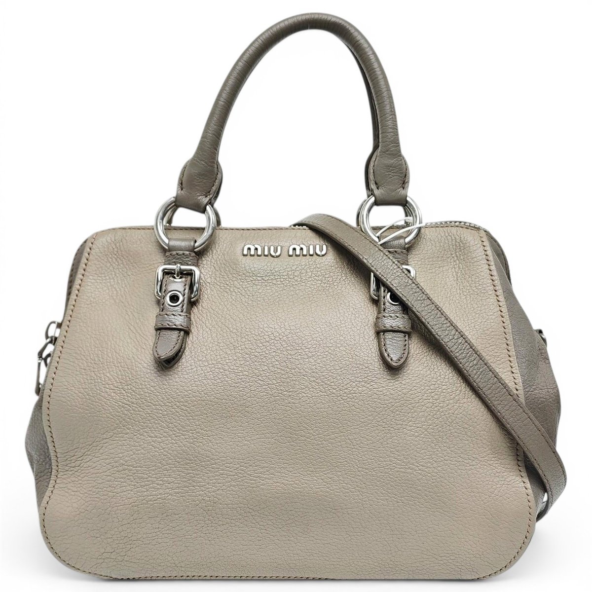 Vitello leather handbag