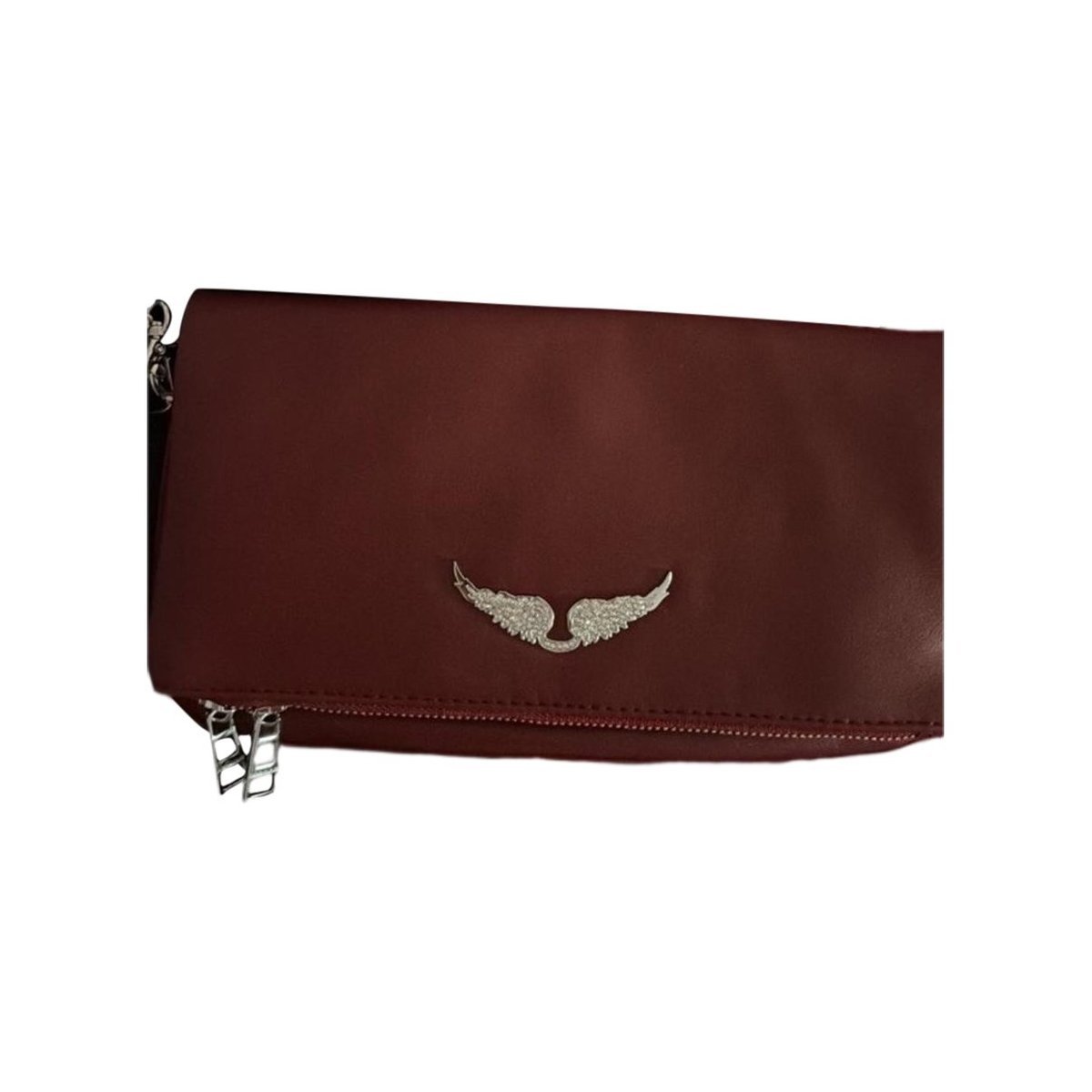 Rock leather crossbody bag