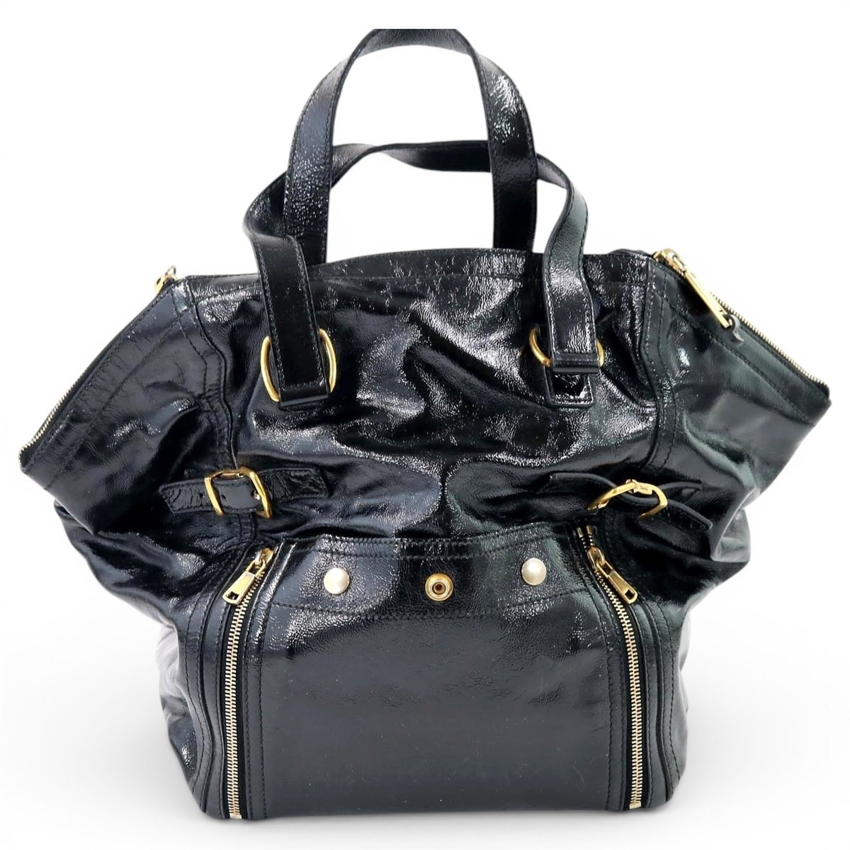 Downtown leather handbag