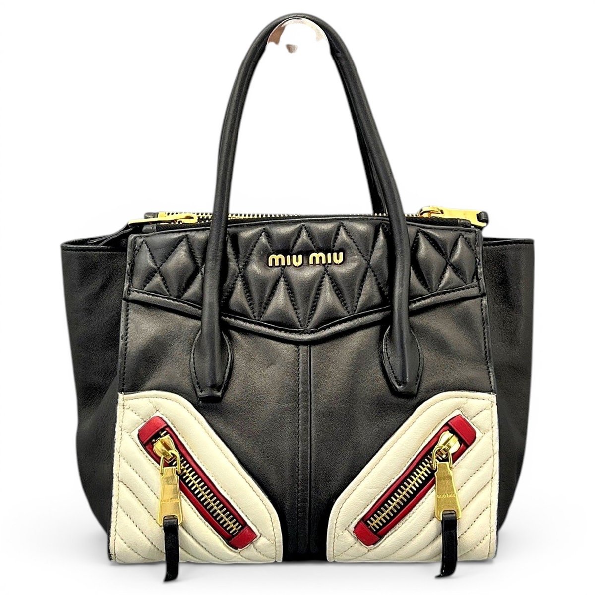 Vitello leather handbag