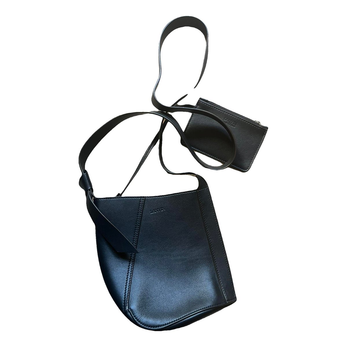 Leather crossbody bag