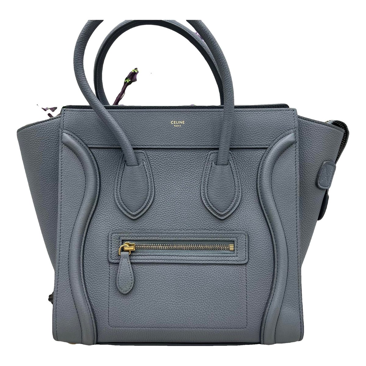 Luggage leather handbag