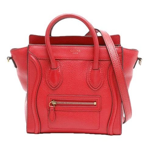 Nano Luggage leather handbag
