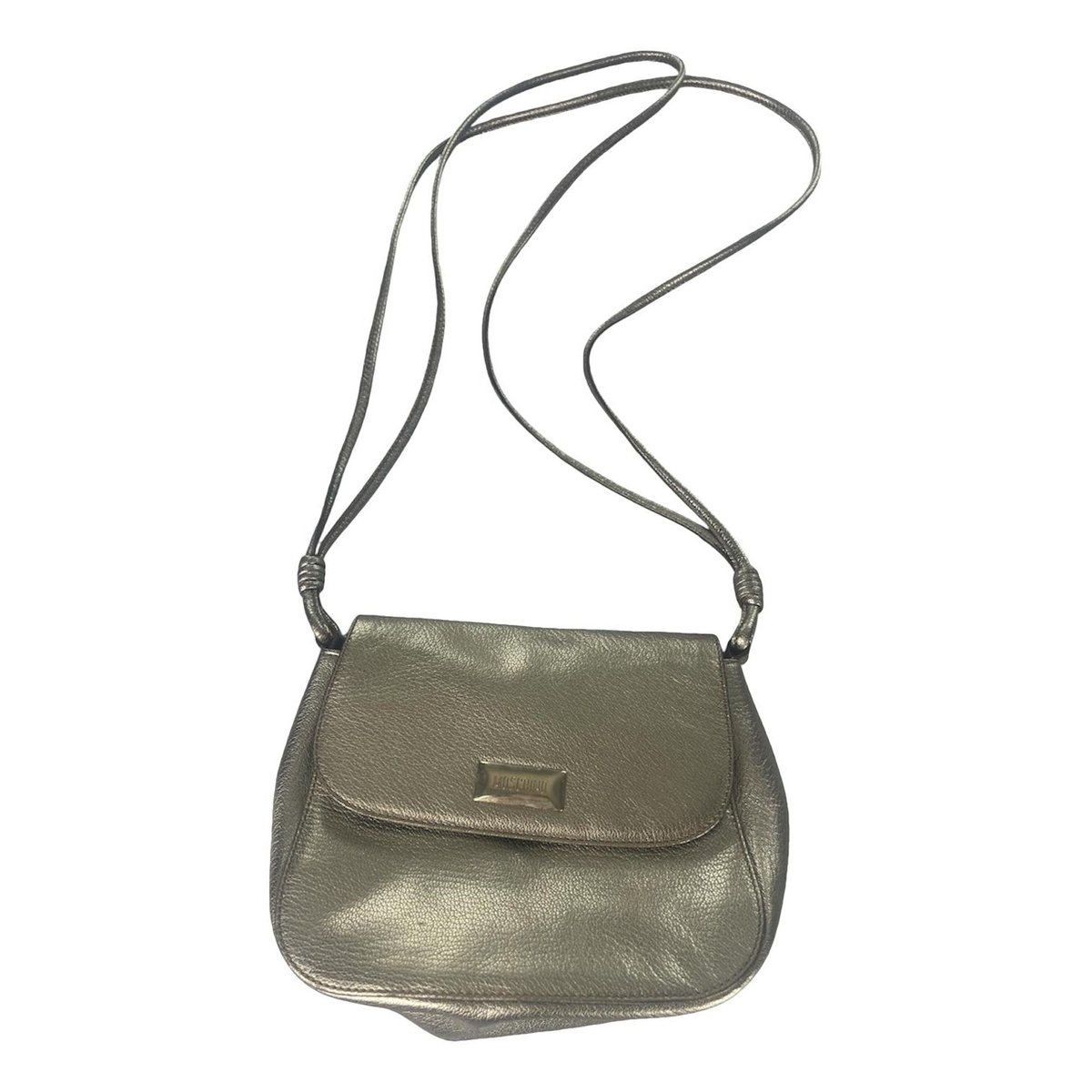 Patent leather handbag