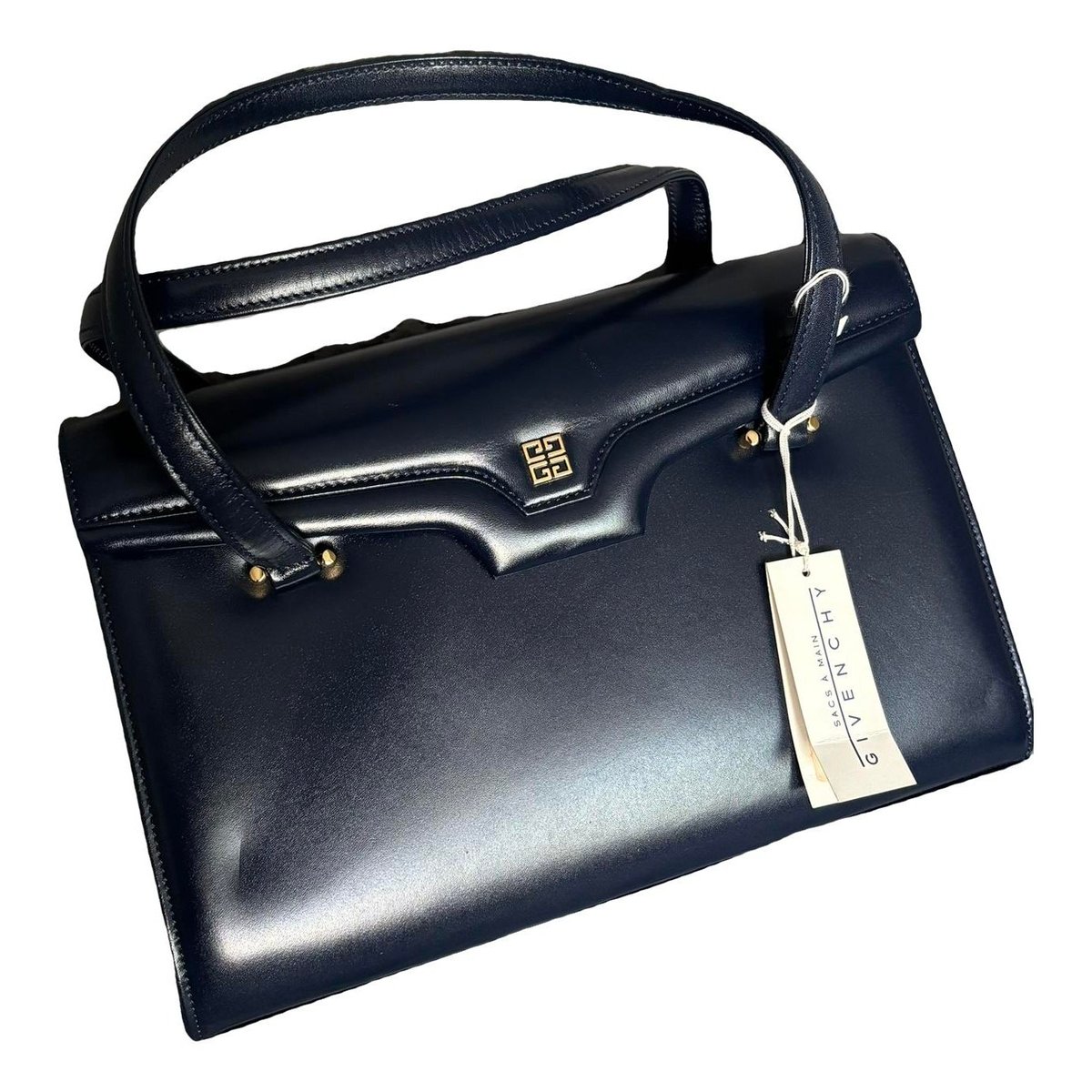 4G leather handbag