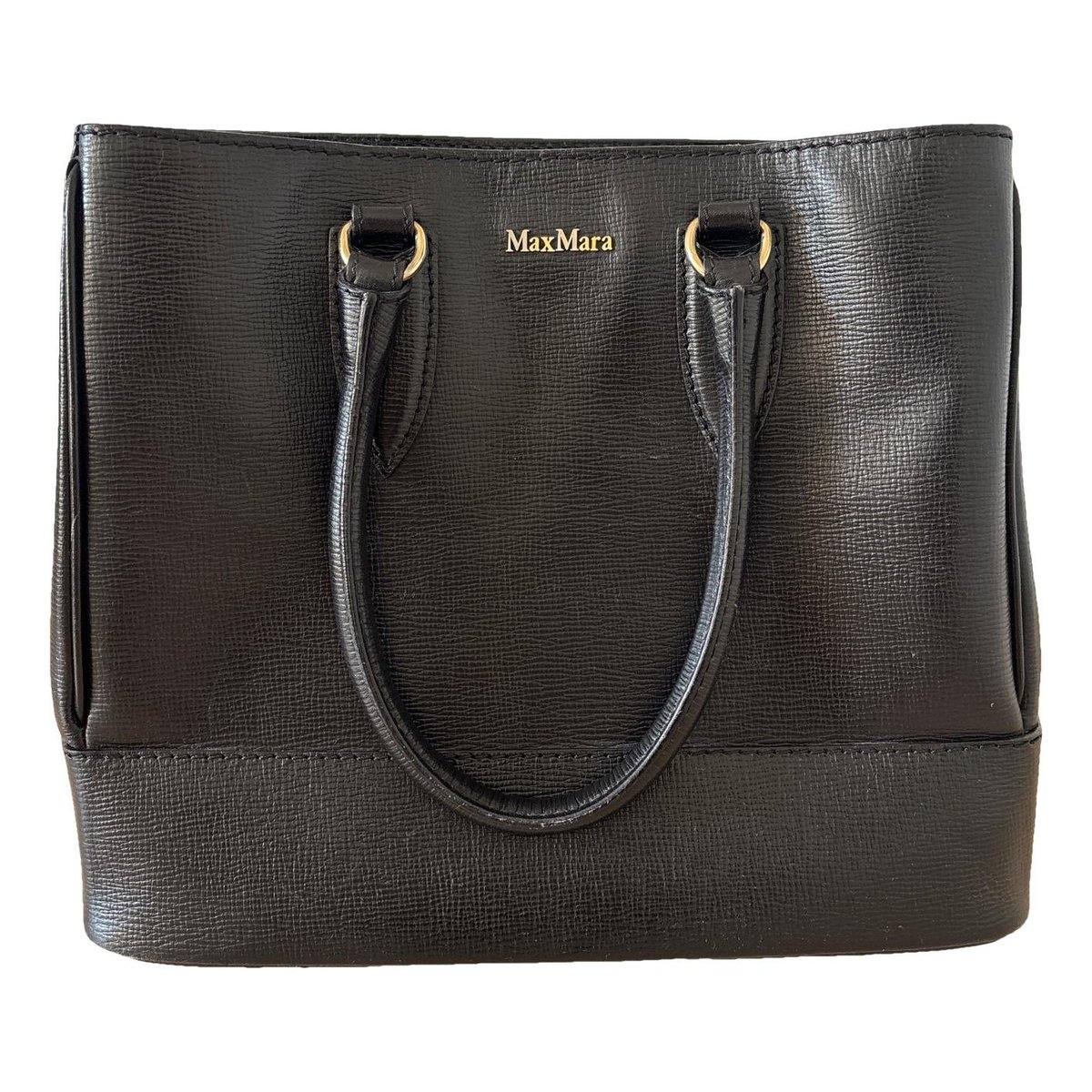 Leather tote