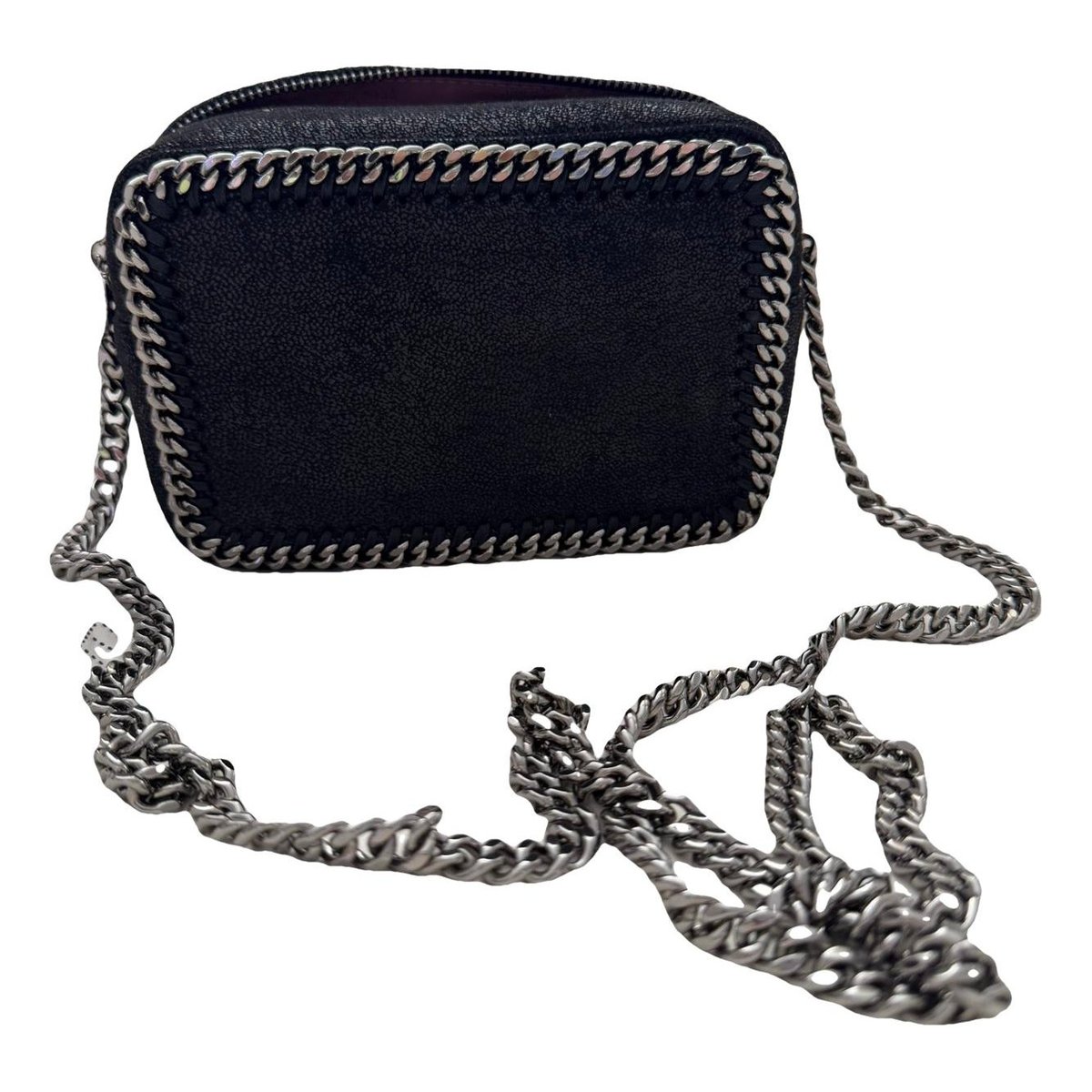Vegan leather crossbody bag