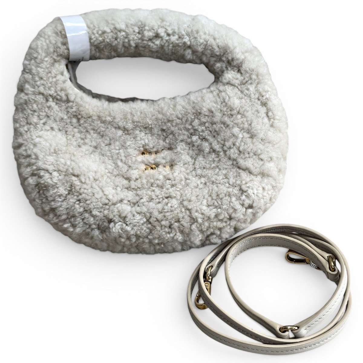 Miu Wander wool handbag