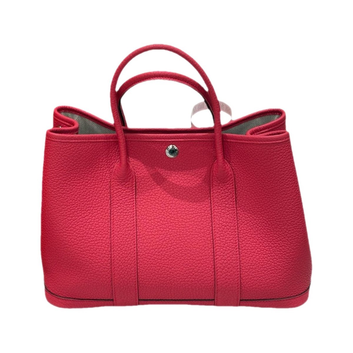 Garden Party leather handbag