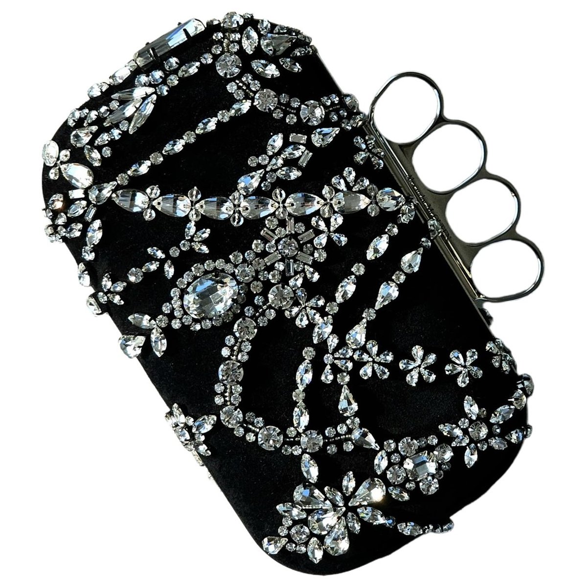 Skull clutch bag