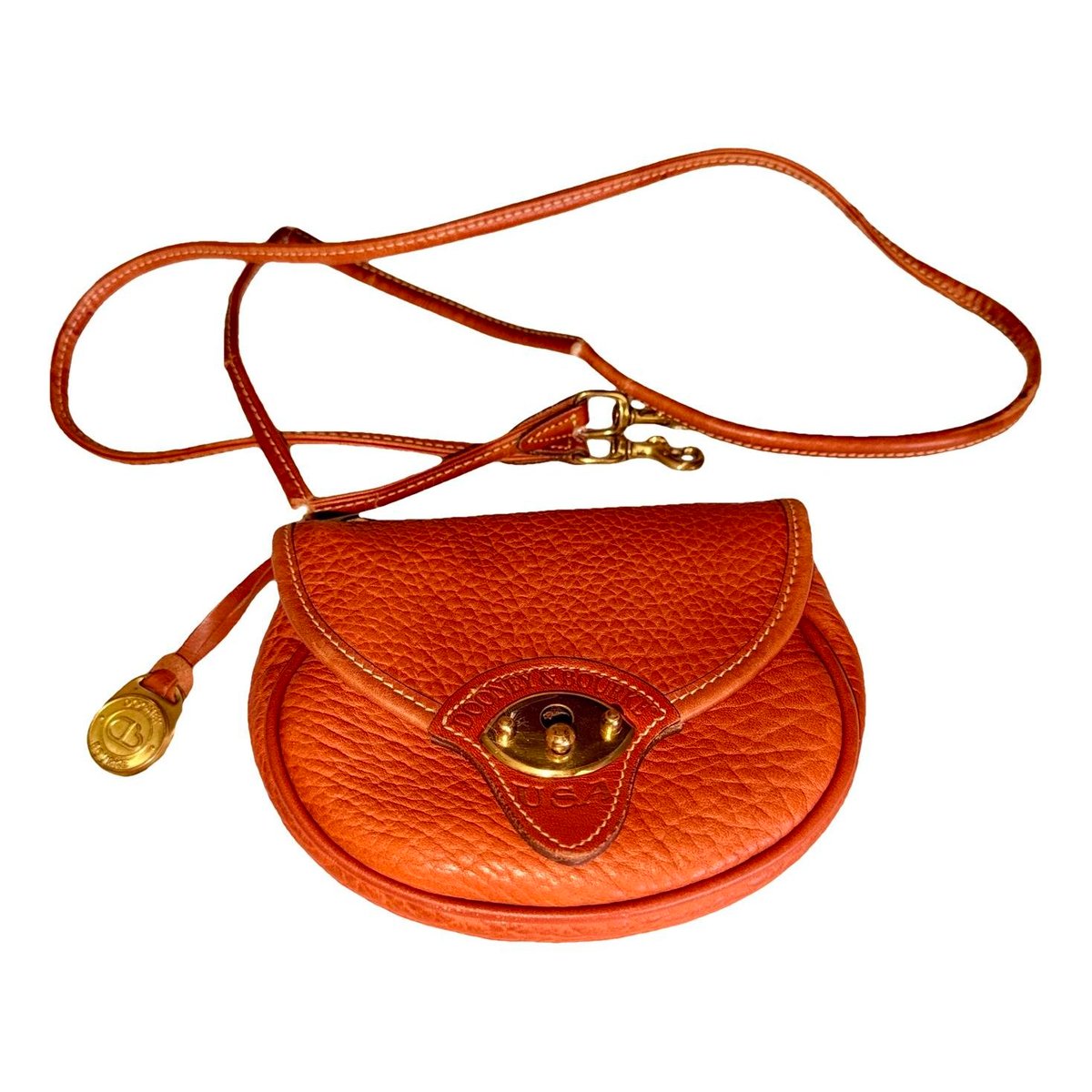 Leather crossbody bag