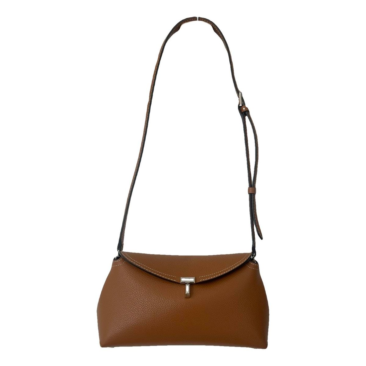 T-Lock leather crossbody bag