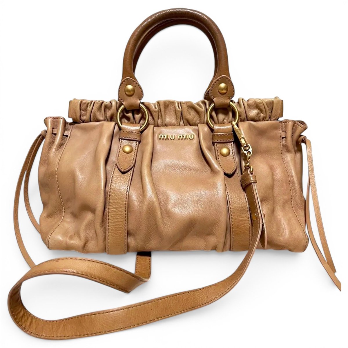 Vitello leather handbag