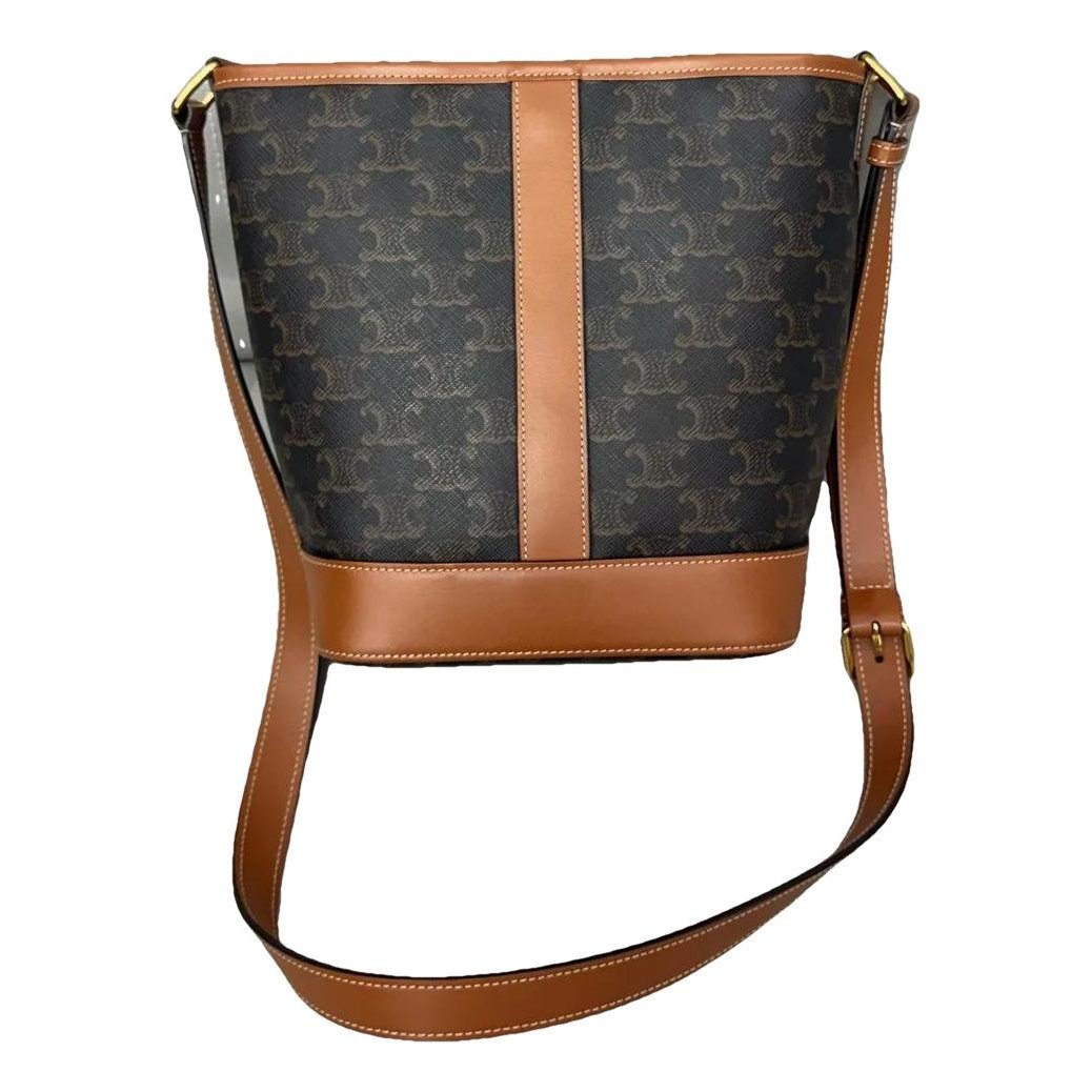 Triomphe leather handbag