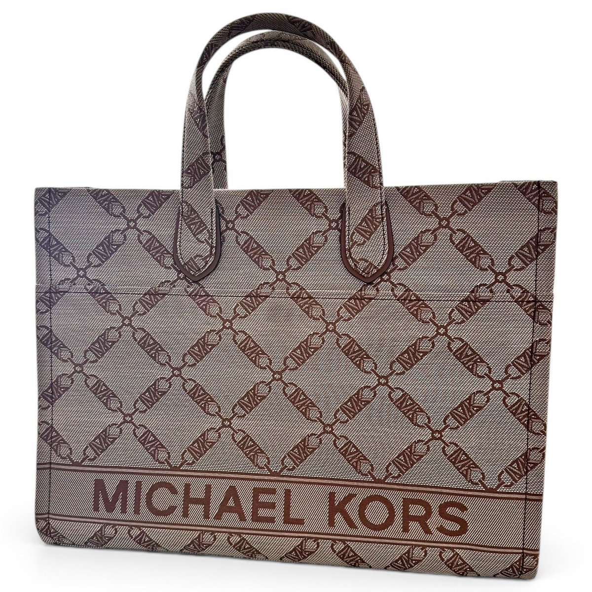Leather tote
