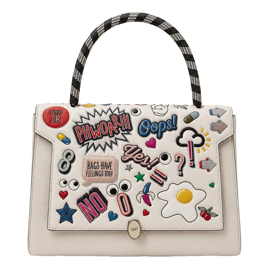 Leather satchel