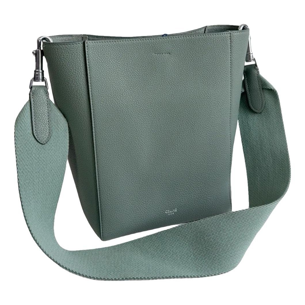 Seau Sangle leather handbag