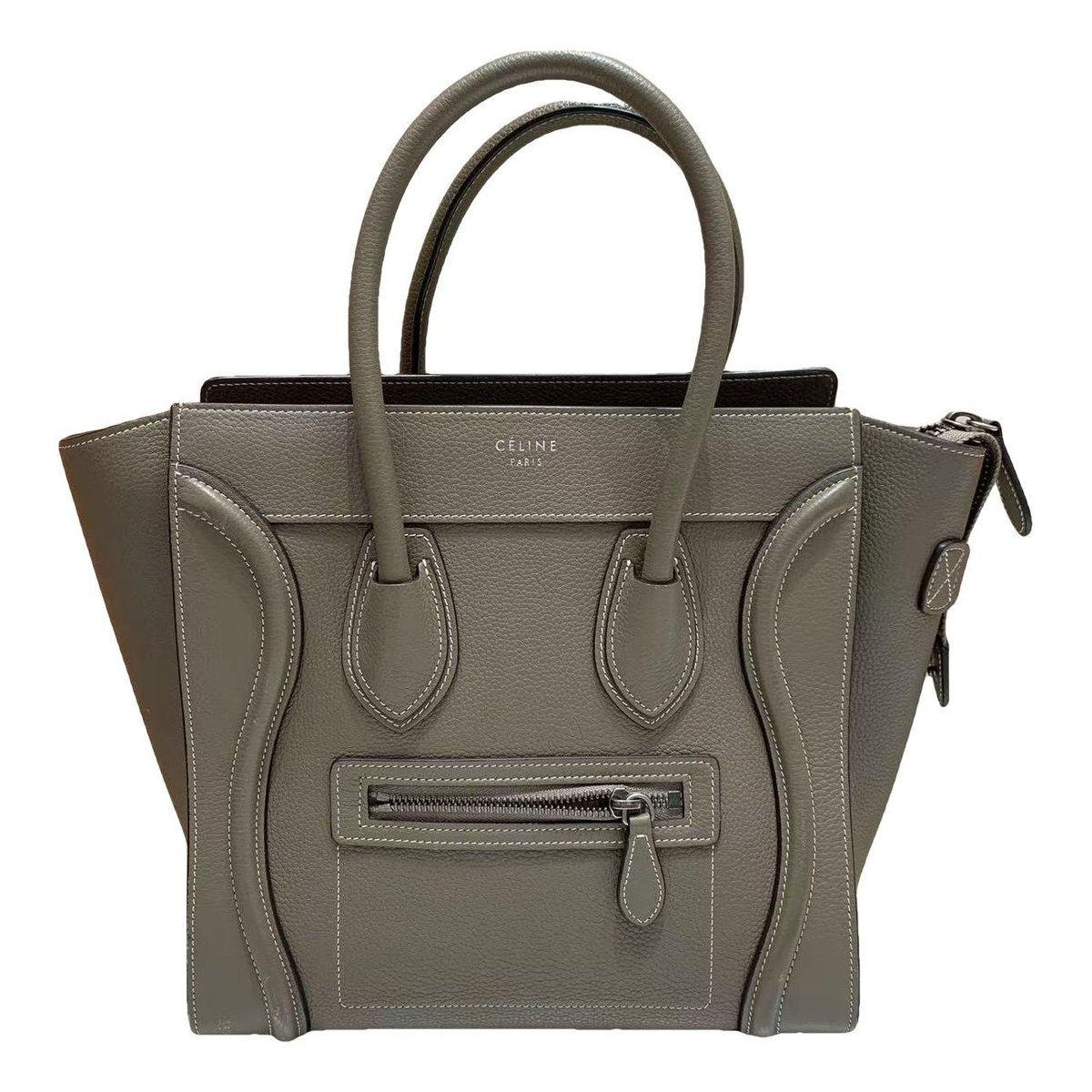 Luggage leather handbag