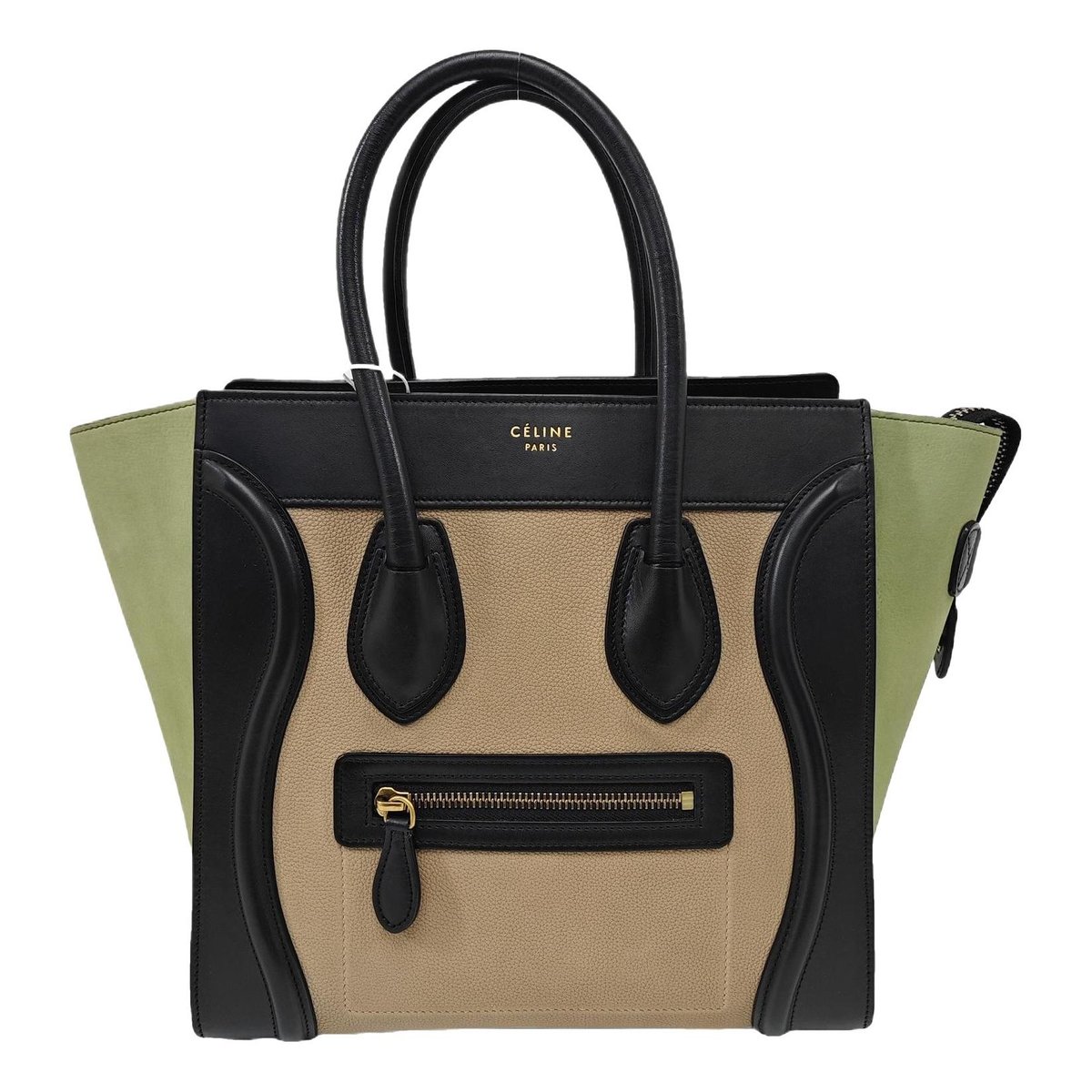 Luggage leather handbag