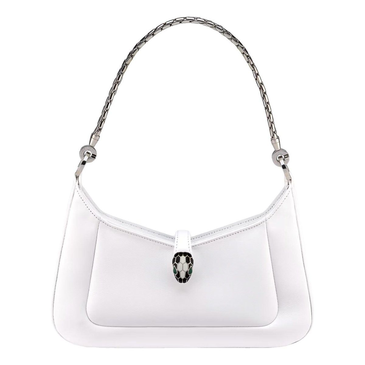 Serpenti leather handbag