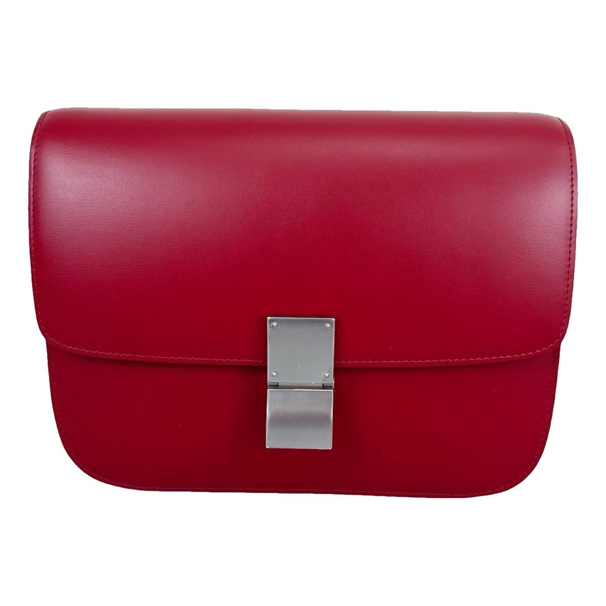 Classic leather crossbody bag
