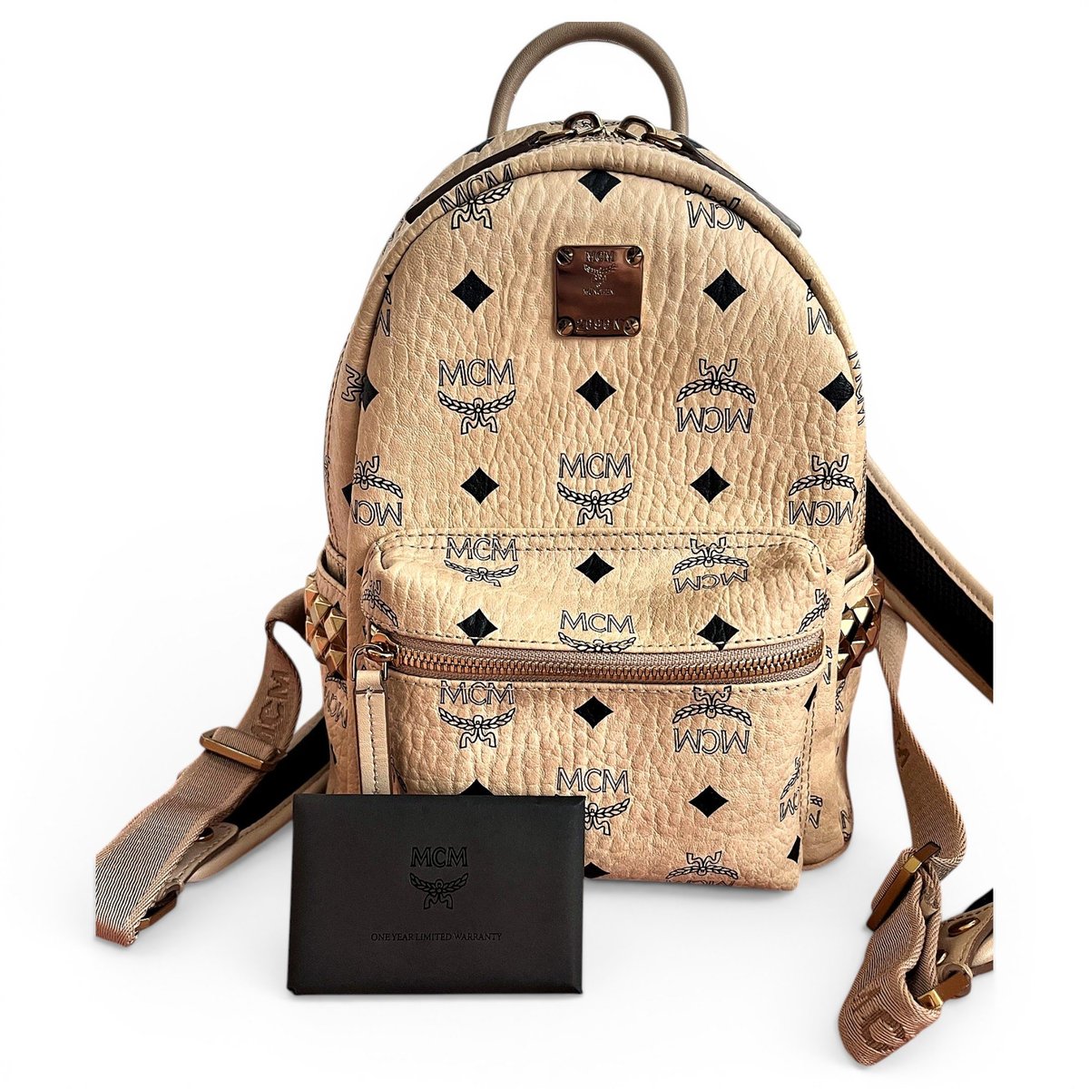 Stark leather backpack