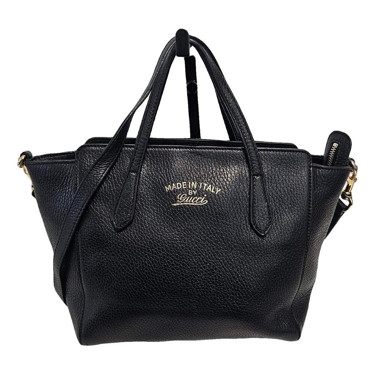 Swing leather tote