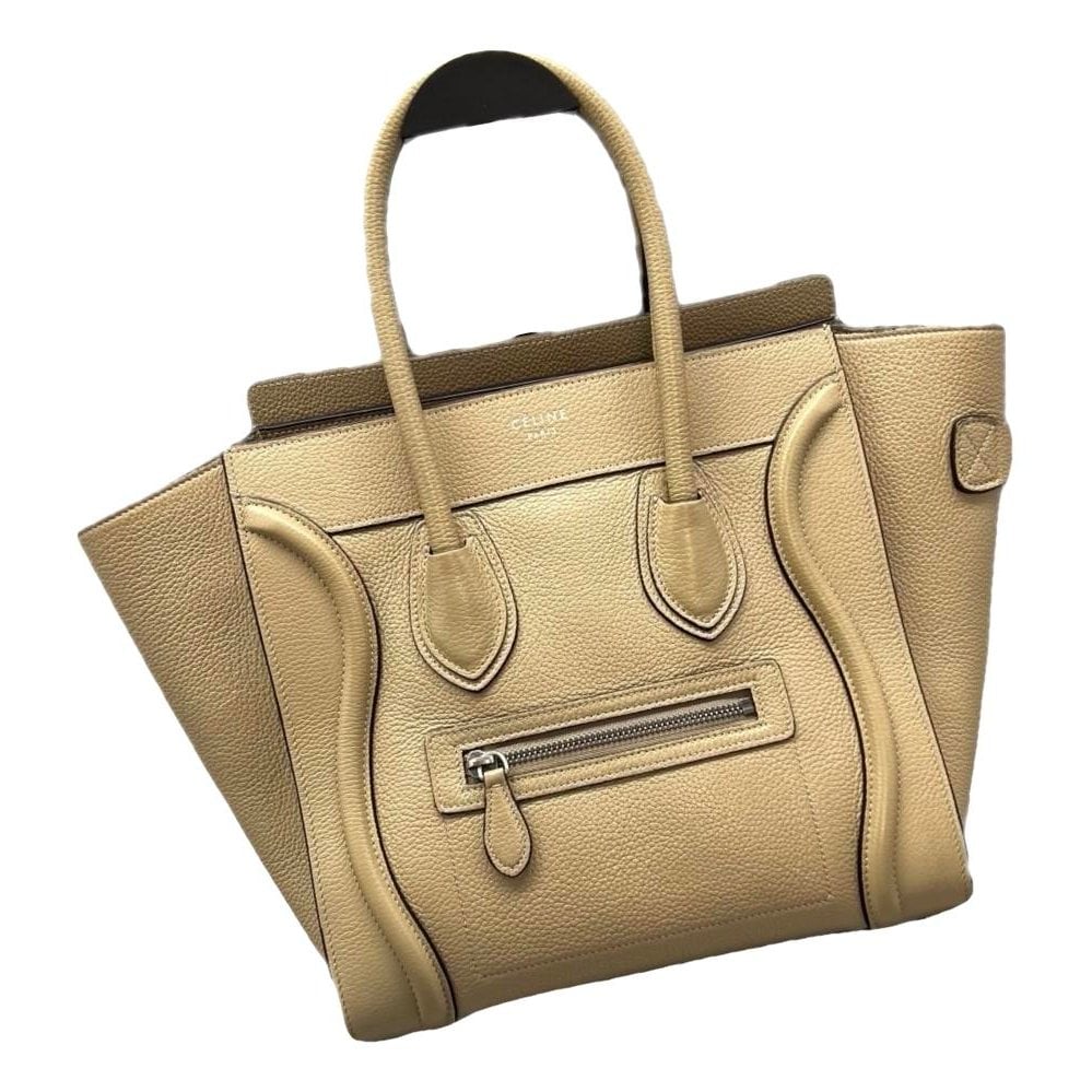Luggage leather handbag