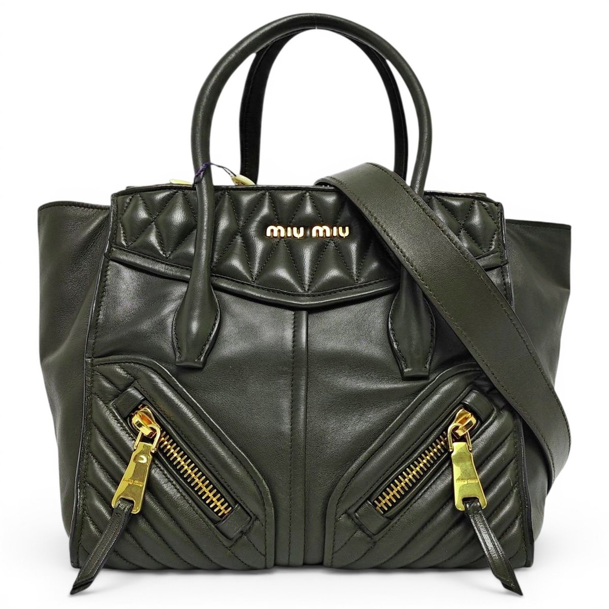 Bow bag leather handbag