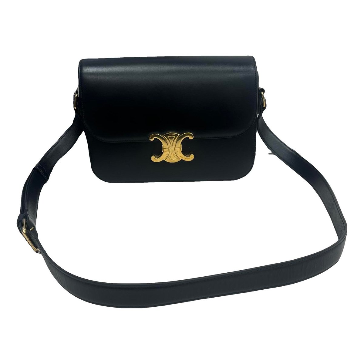 Triomphe leather handbag