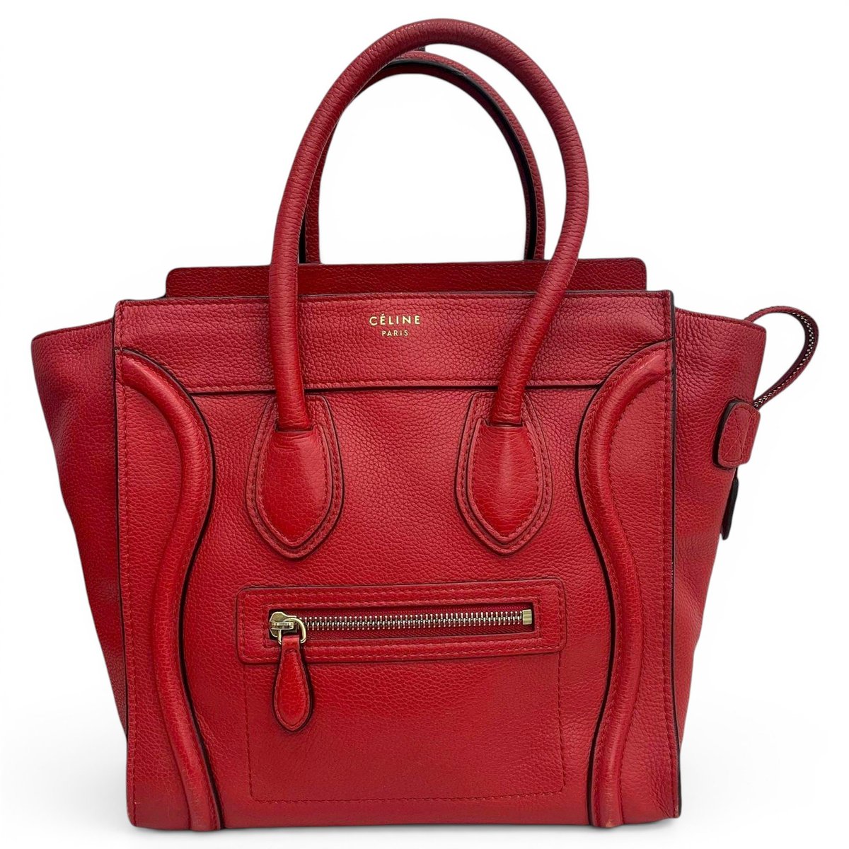 Luggage leather handbag