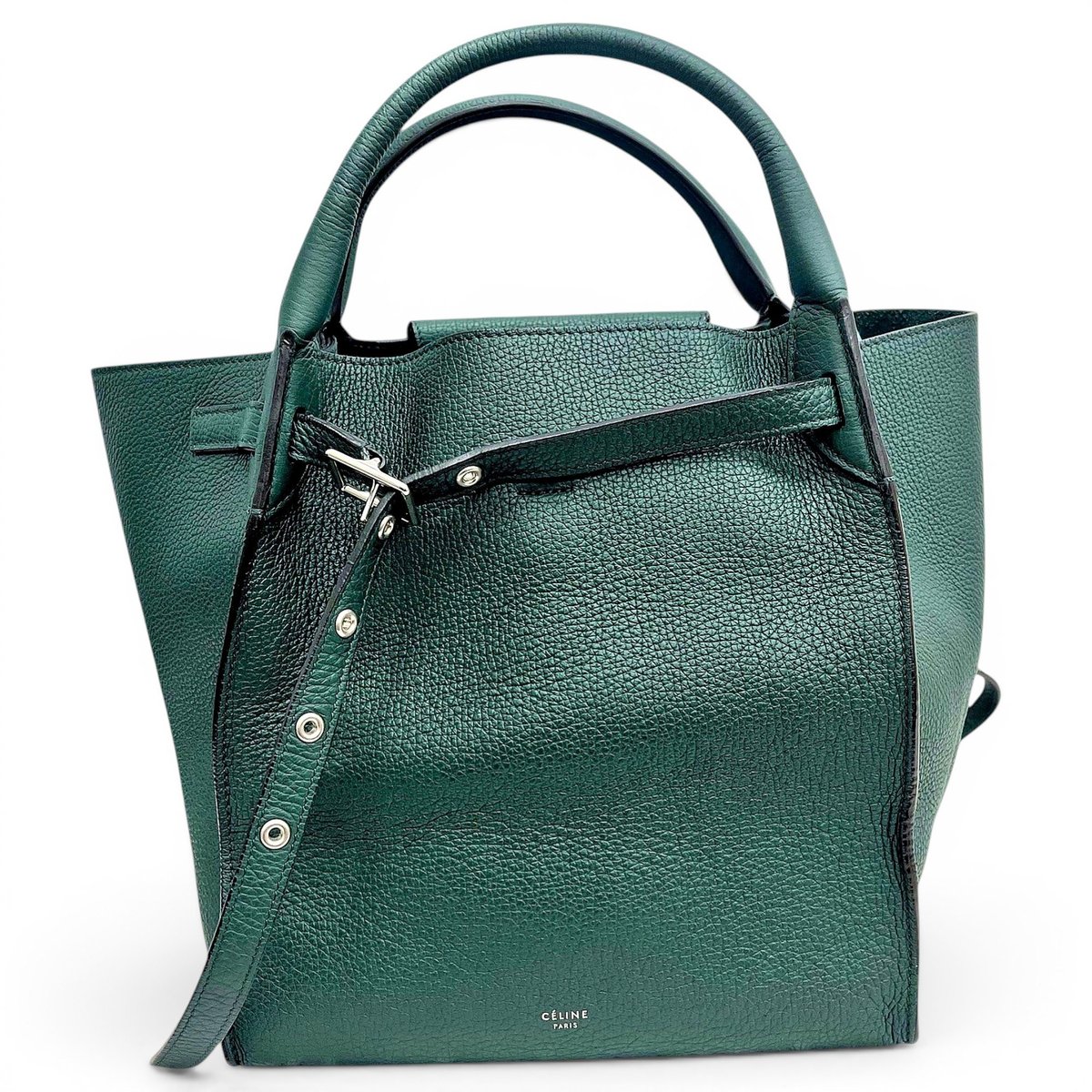 Big Bag leather handbag