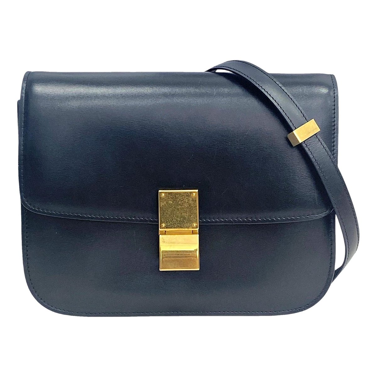 Classic leather handbag