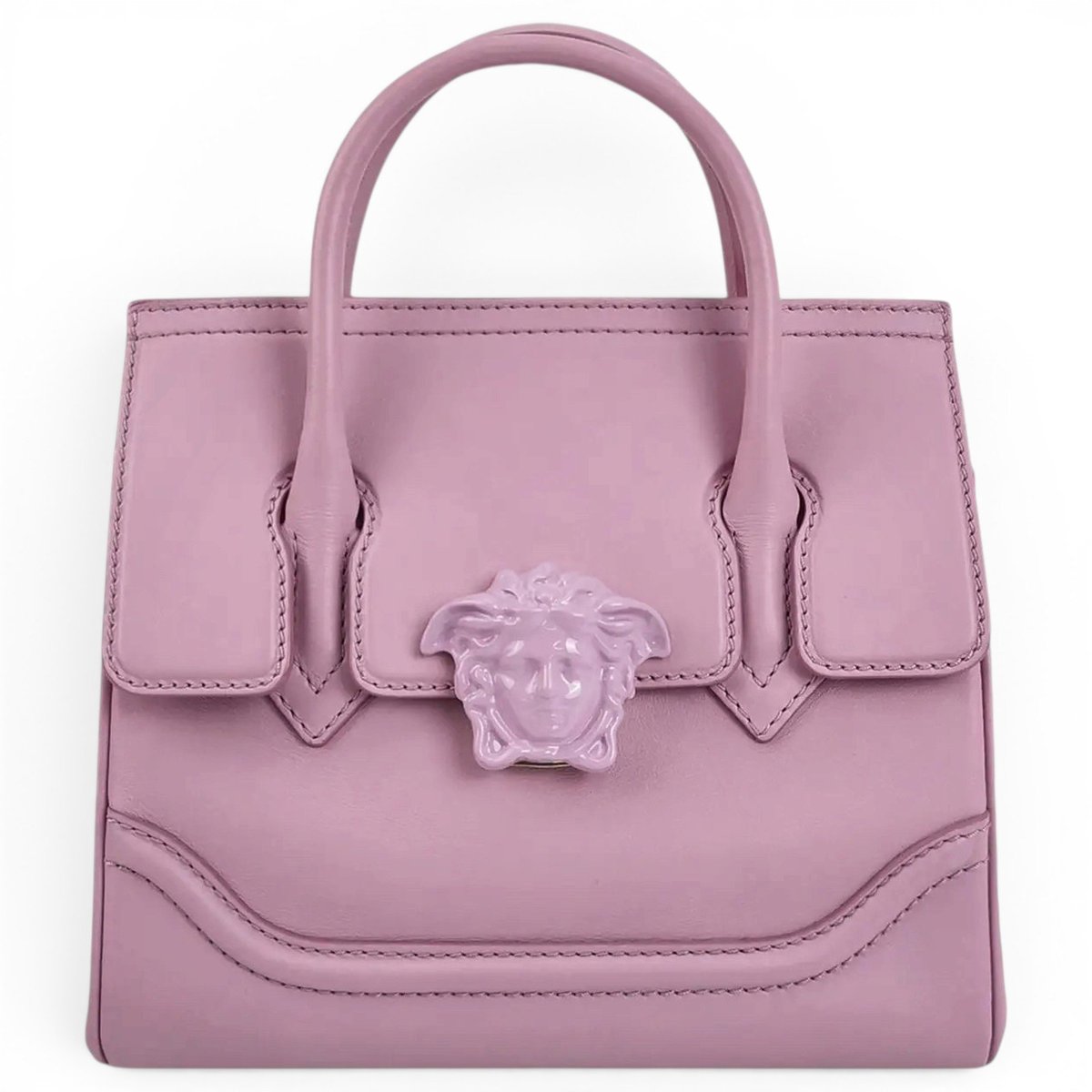 La Medusa leather handbag