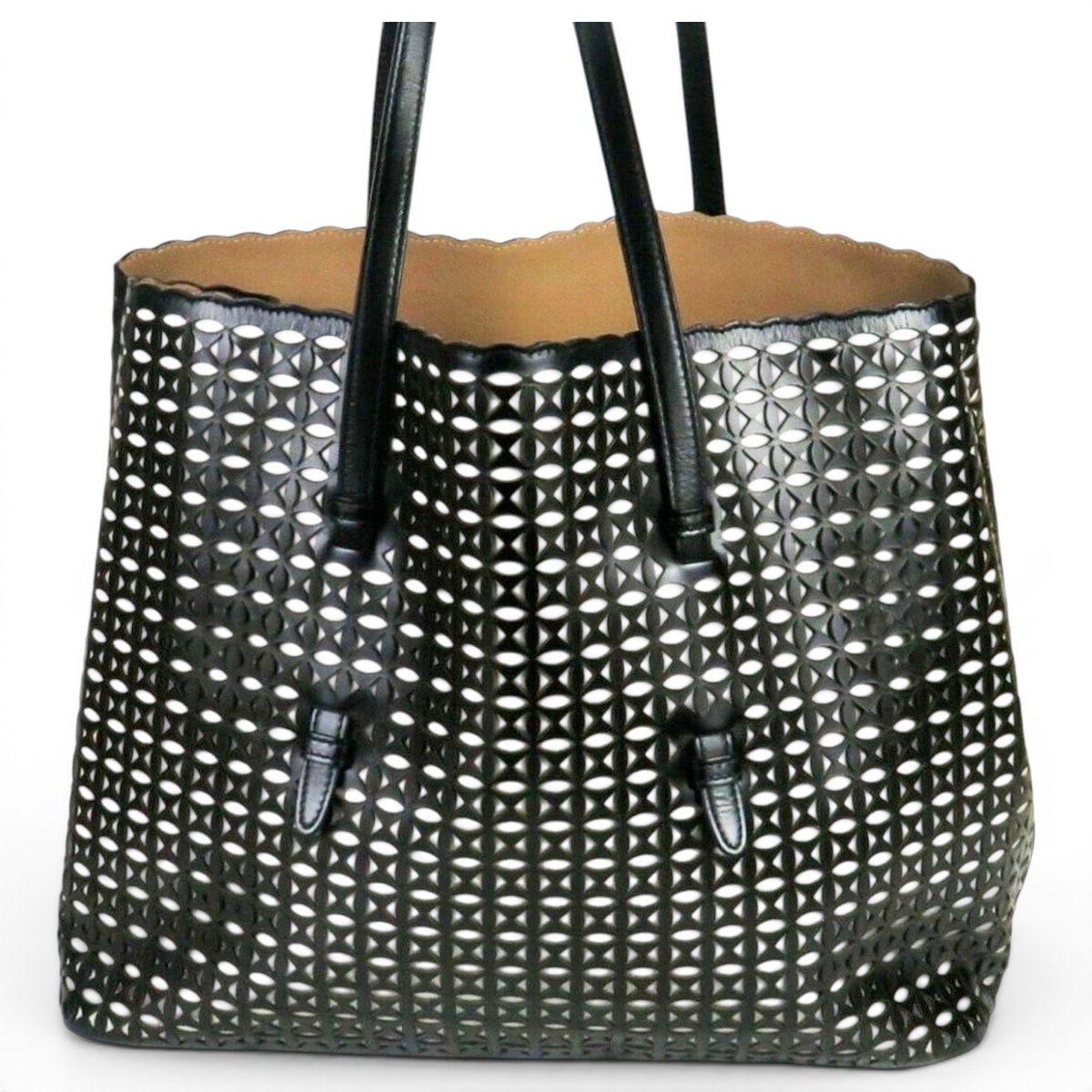 Mina leather tote