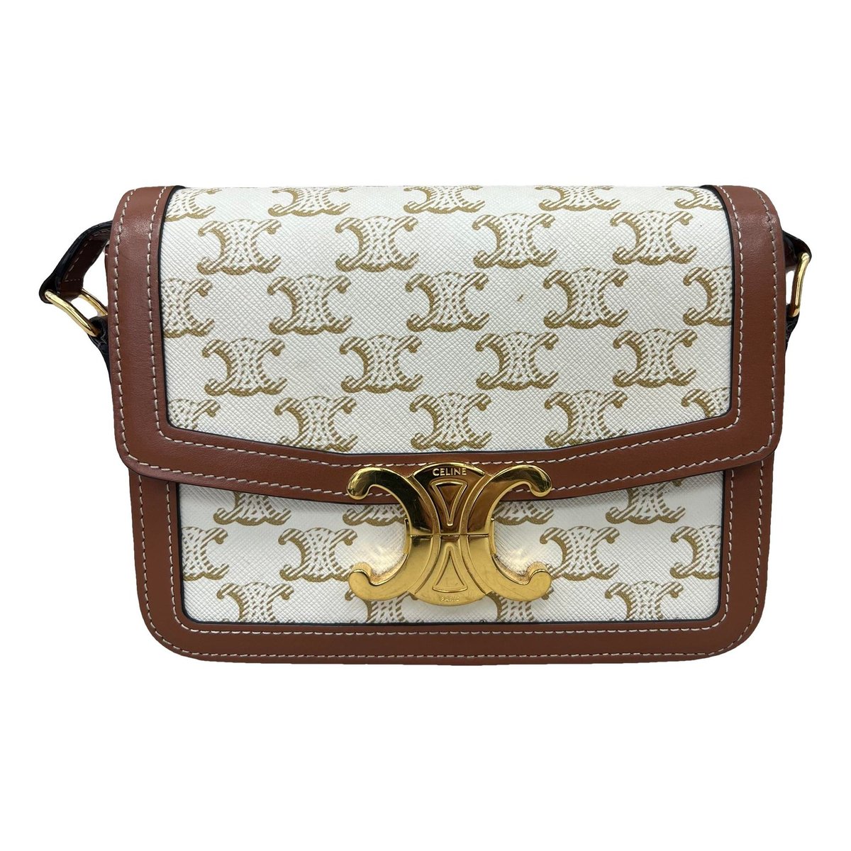 Triomphe cloth handbag