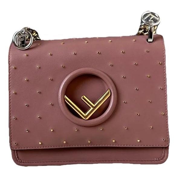 Kan I Logo leather handbag