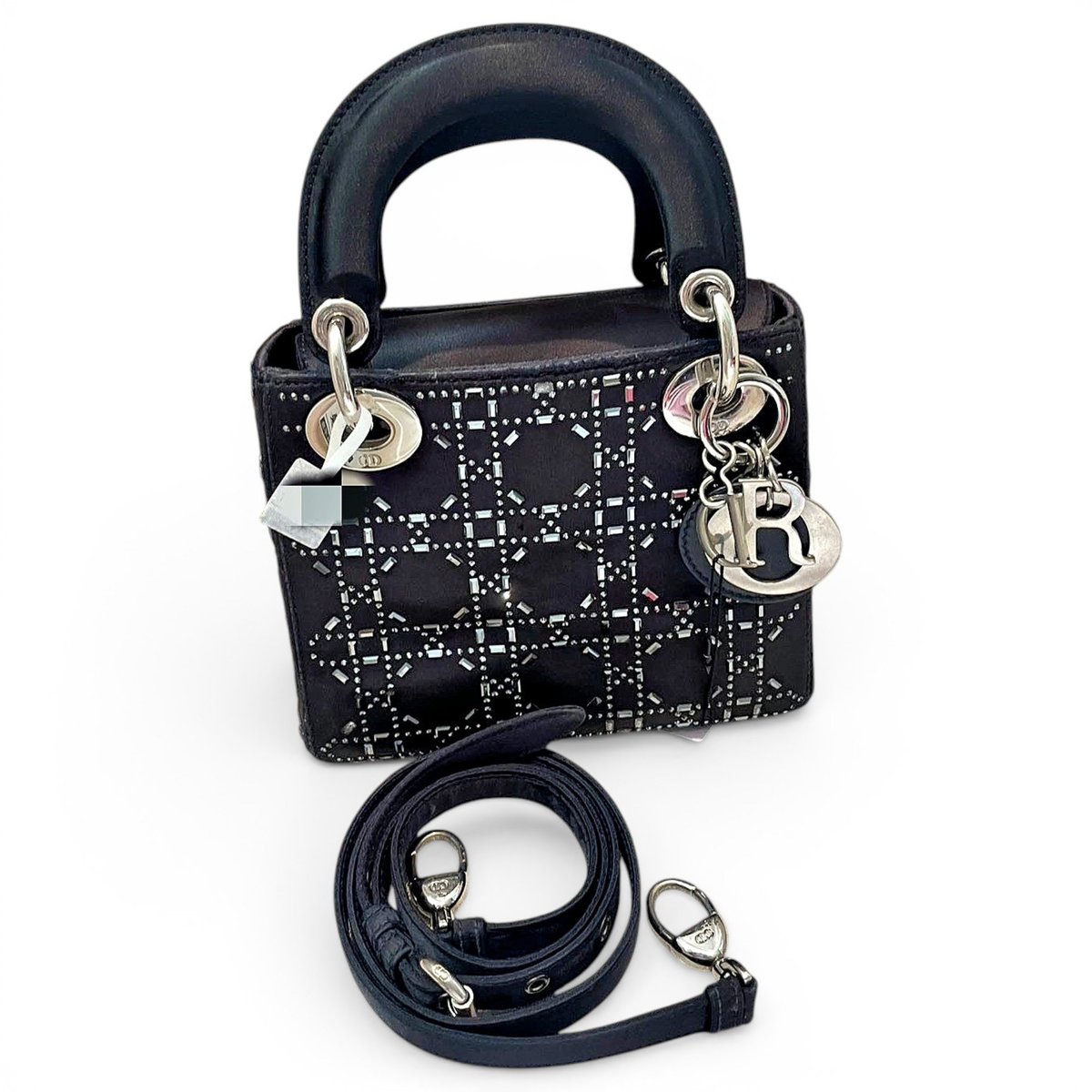 Lady Dior leather handbag