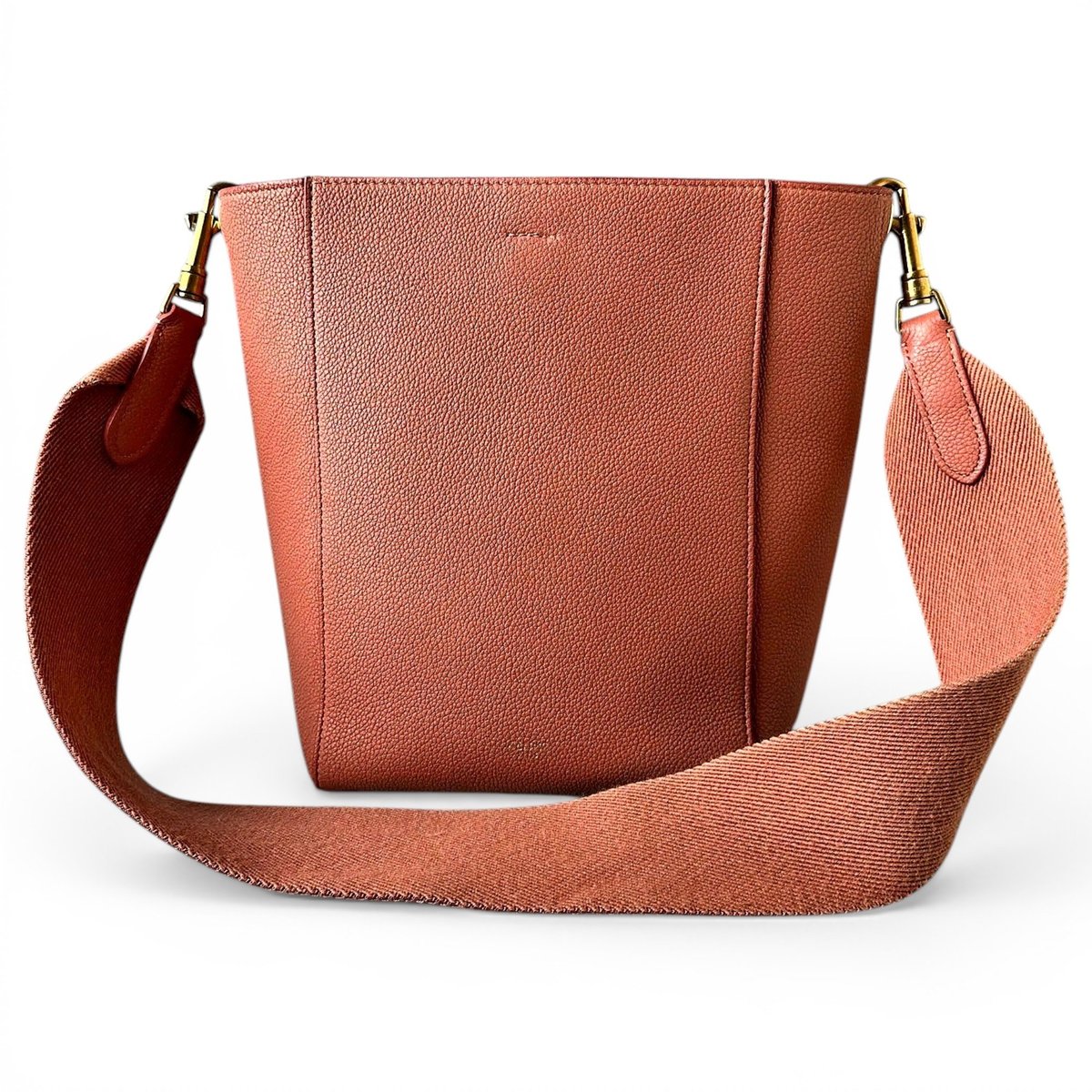 Seau Sangle leather handbag