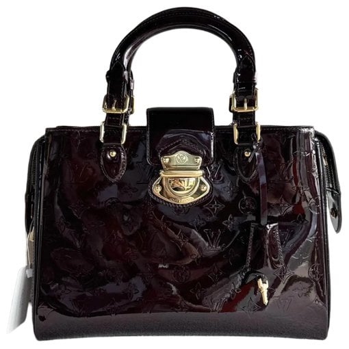 Melrose patent leather handbag