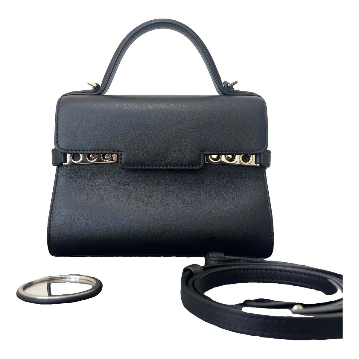 Tempête leather handbag