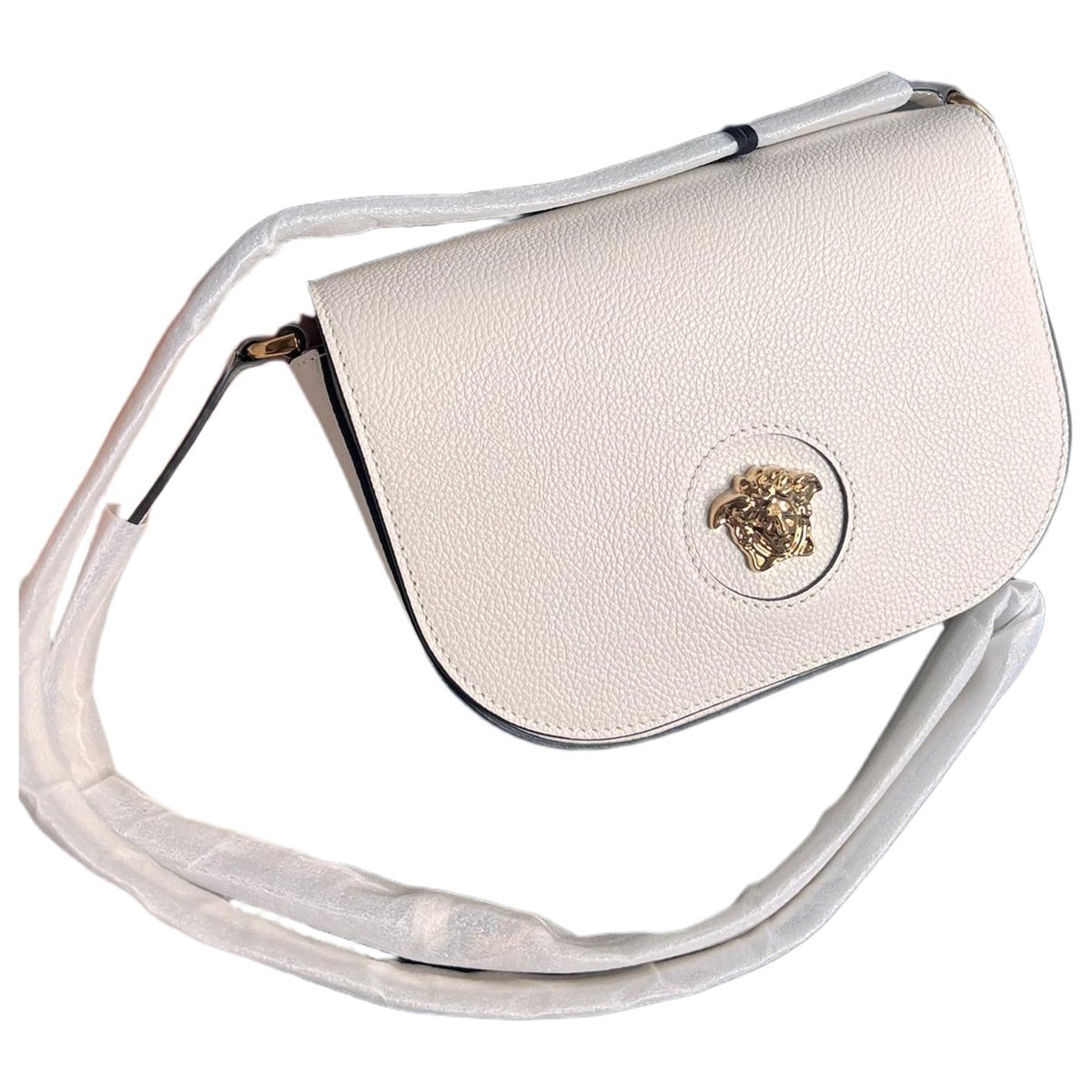 La Medusa leather handbag